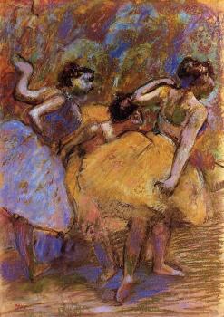 Edgar Degas : Dancers VII